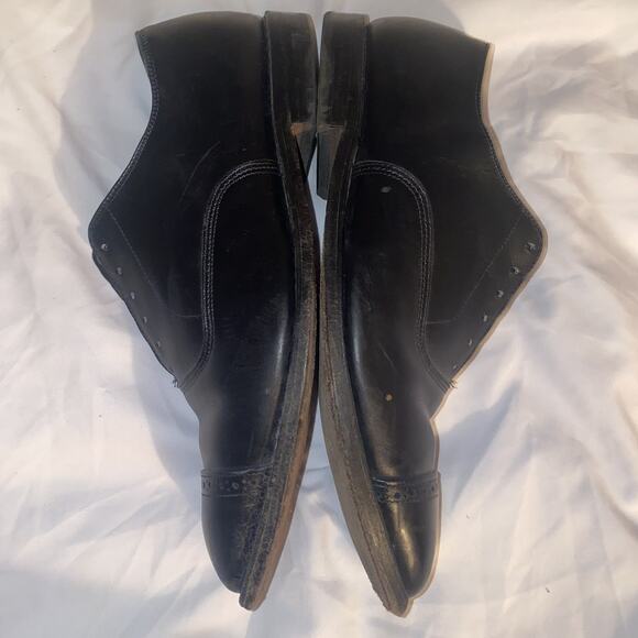 Allen Edmonds Fifth Avenue Men\'s Shoes Sz 9.5‎ 3E Black Leather Cap Toe Oxford main image 6